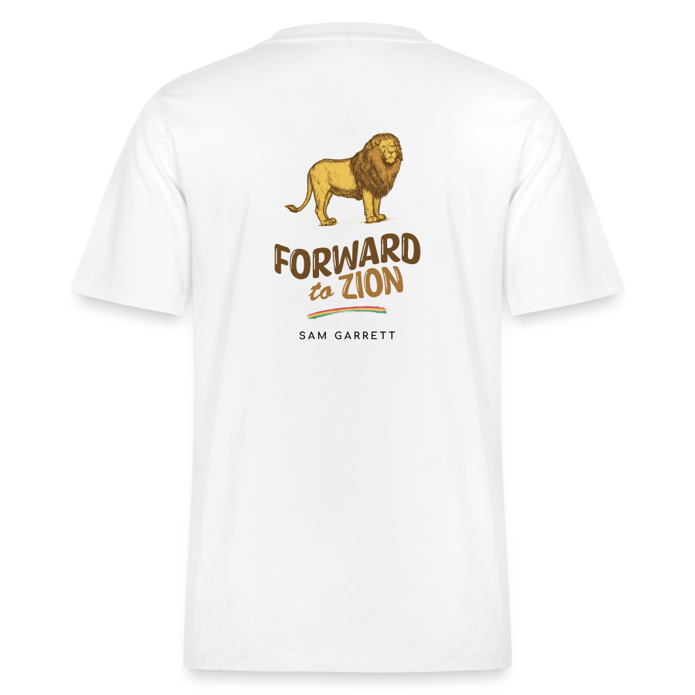 Forward to Zion | Unisex Organic T-Shirt - white