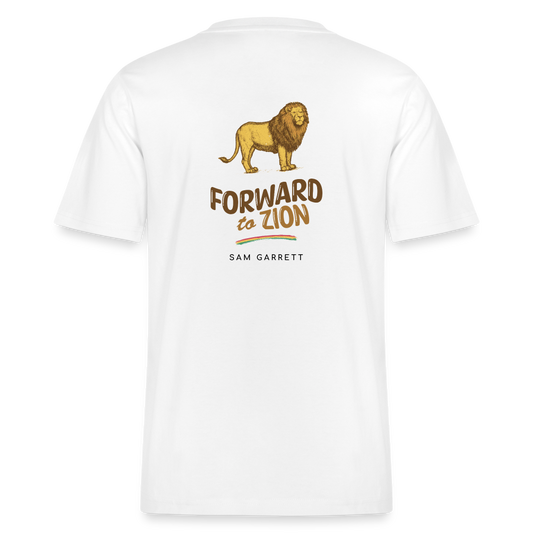 Forward to Zion | Unisex Organic T-Shirt - white