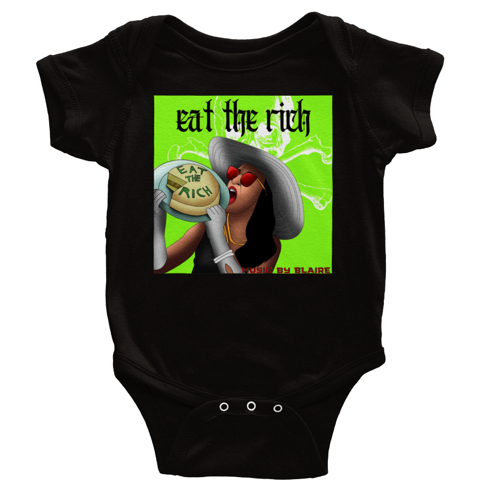 🤘🏻 "Eat The Rich" | Classic Baby Short Sleeve Onesies