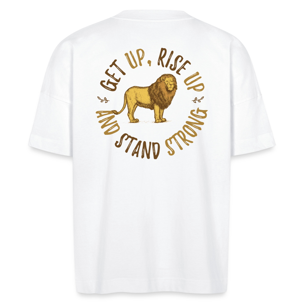 Forward to Zion Oversize organic T-shirt - white