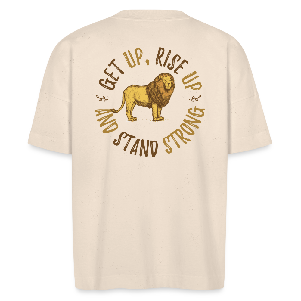Forward to Zion Oversize organic T-shirt - natural raw