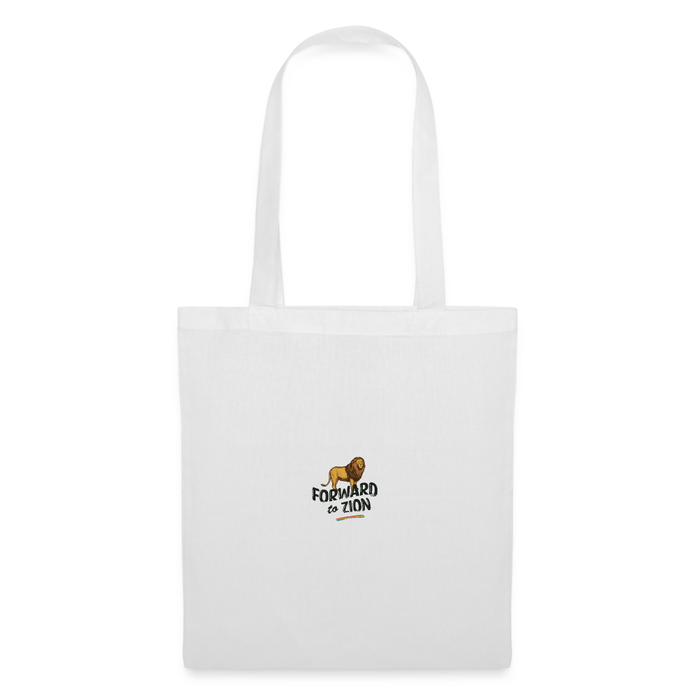 Forward to Zion Tote Bag - white