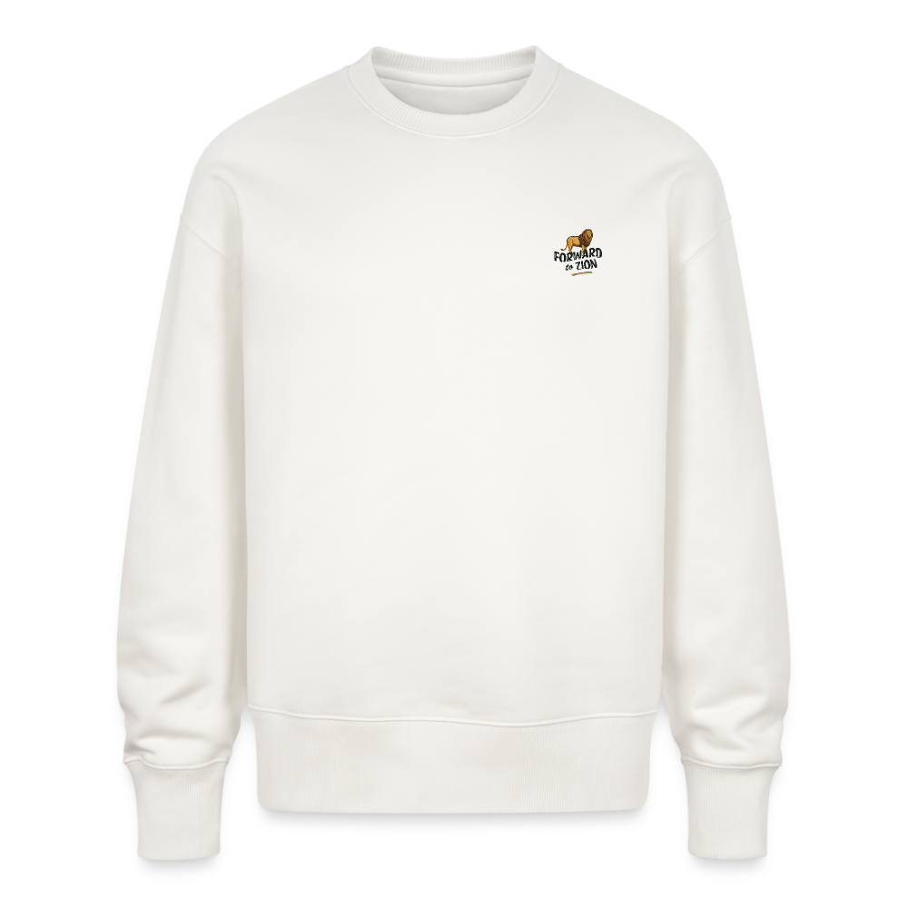 Forward to Zion Oversize Organic Sweatshirt - OFF WHITE
